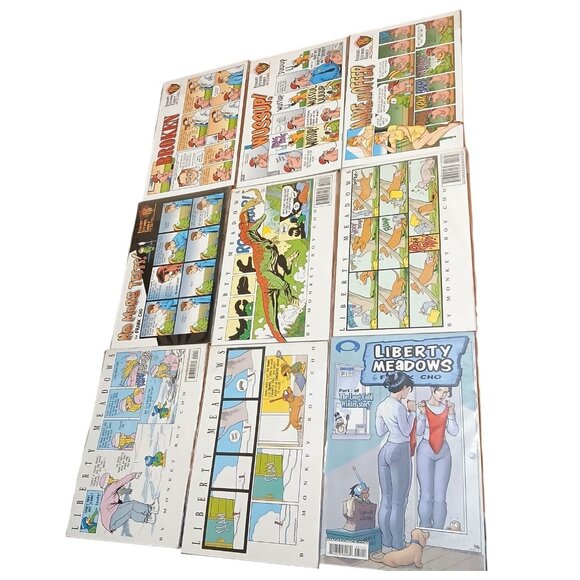 Frank Cho's Liberty Meadows 37 Issue Lot #3-37, Sourcebook And Wedding Album - Picture 9 of 15